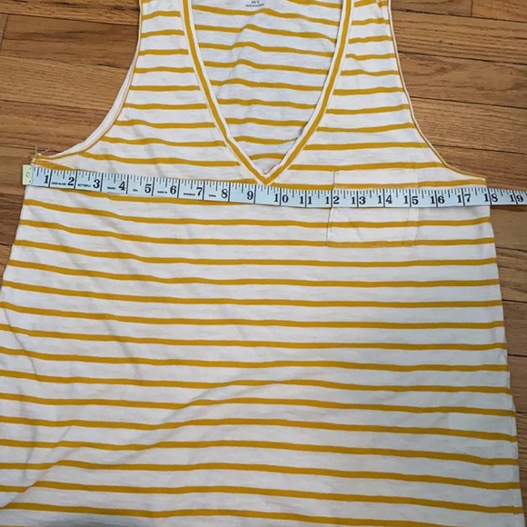 Madewell Large Stripped Tank top - Picture 4 of 5
